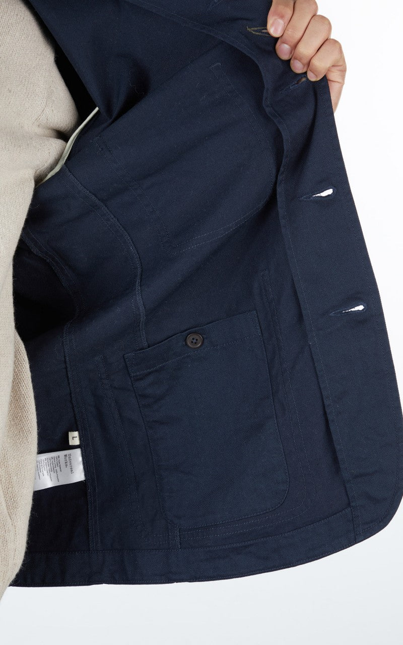 Universal Works Bakers Jacket Twill Navy