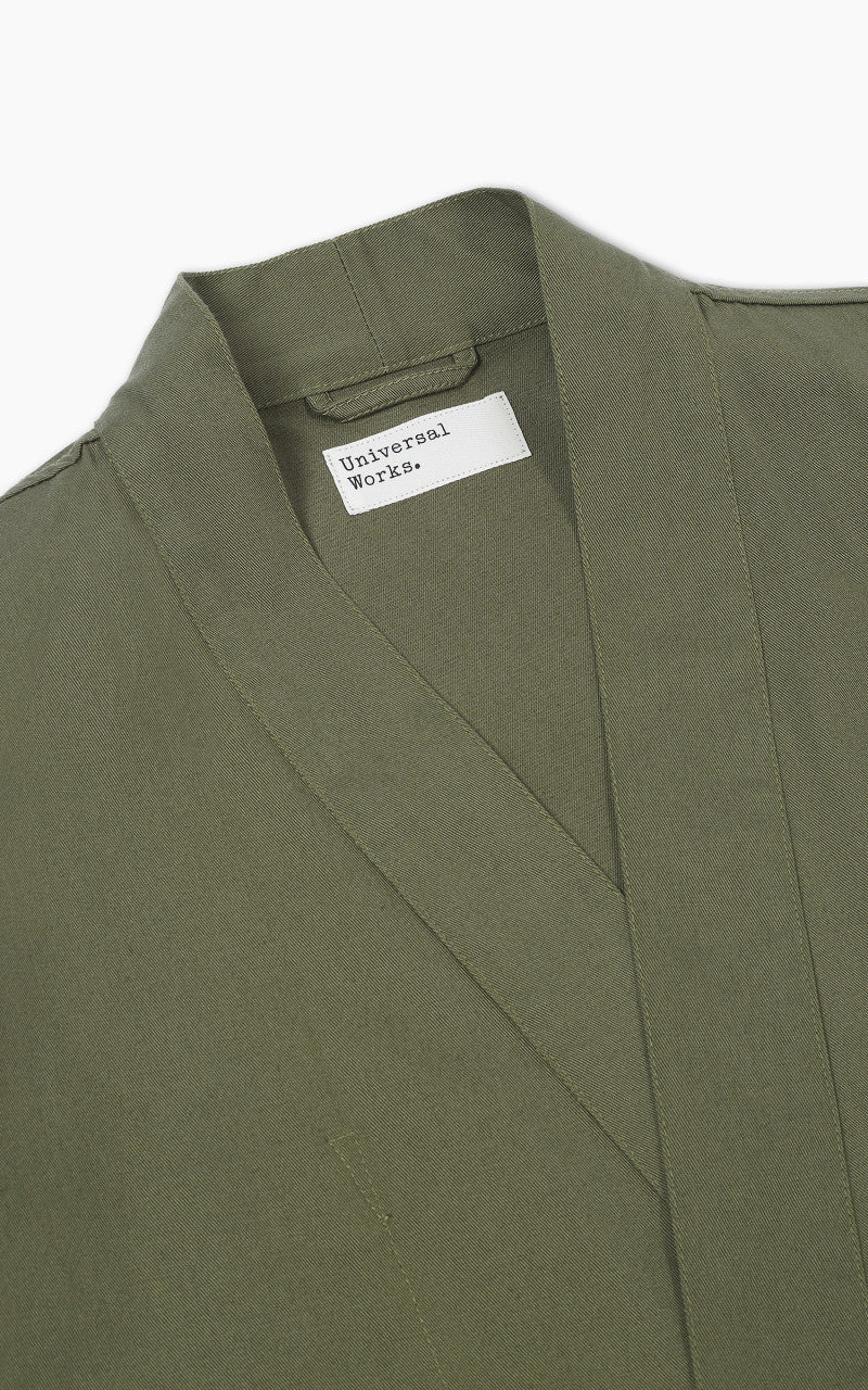 Universal Works Kyoto Work Jacket Twill Light Olive
