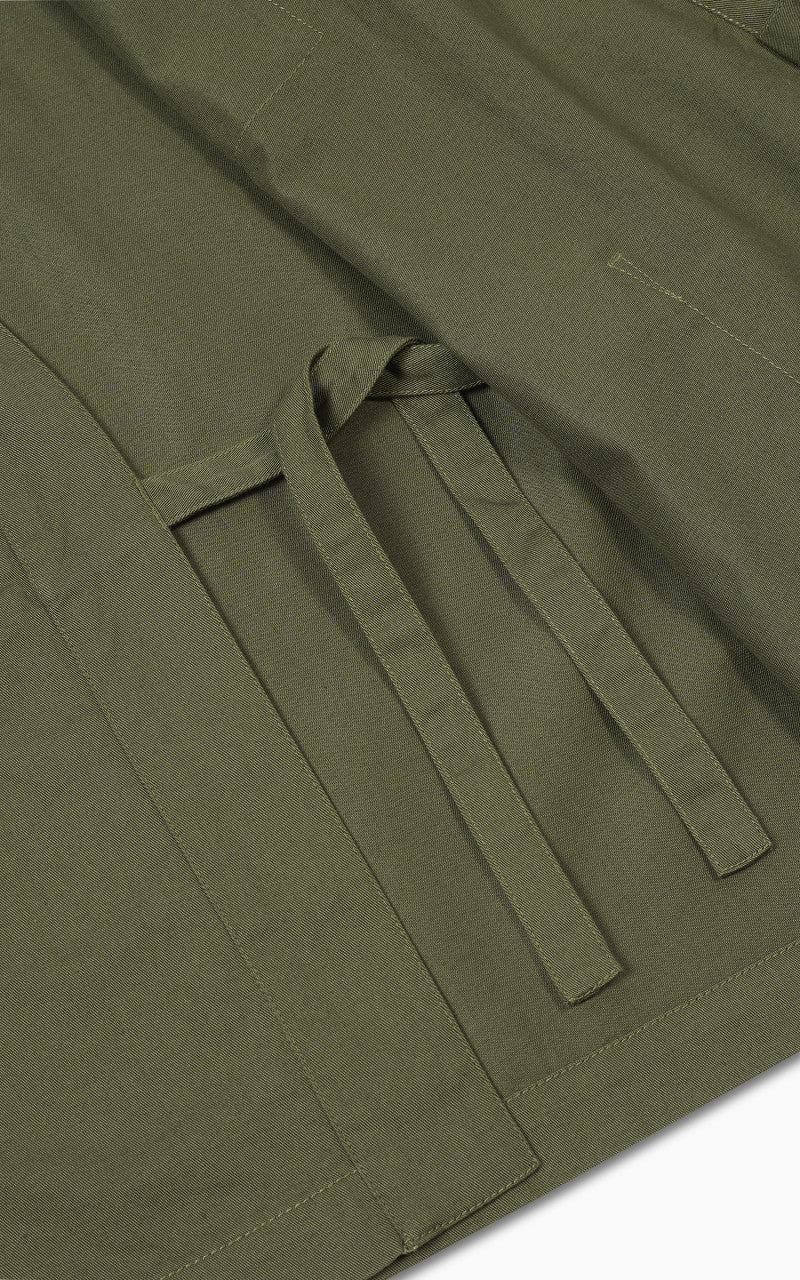 Universal Works Kyoto Work Jacket Twill Light Olive