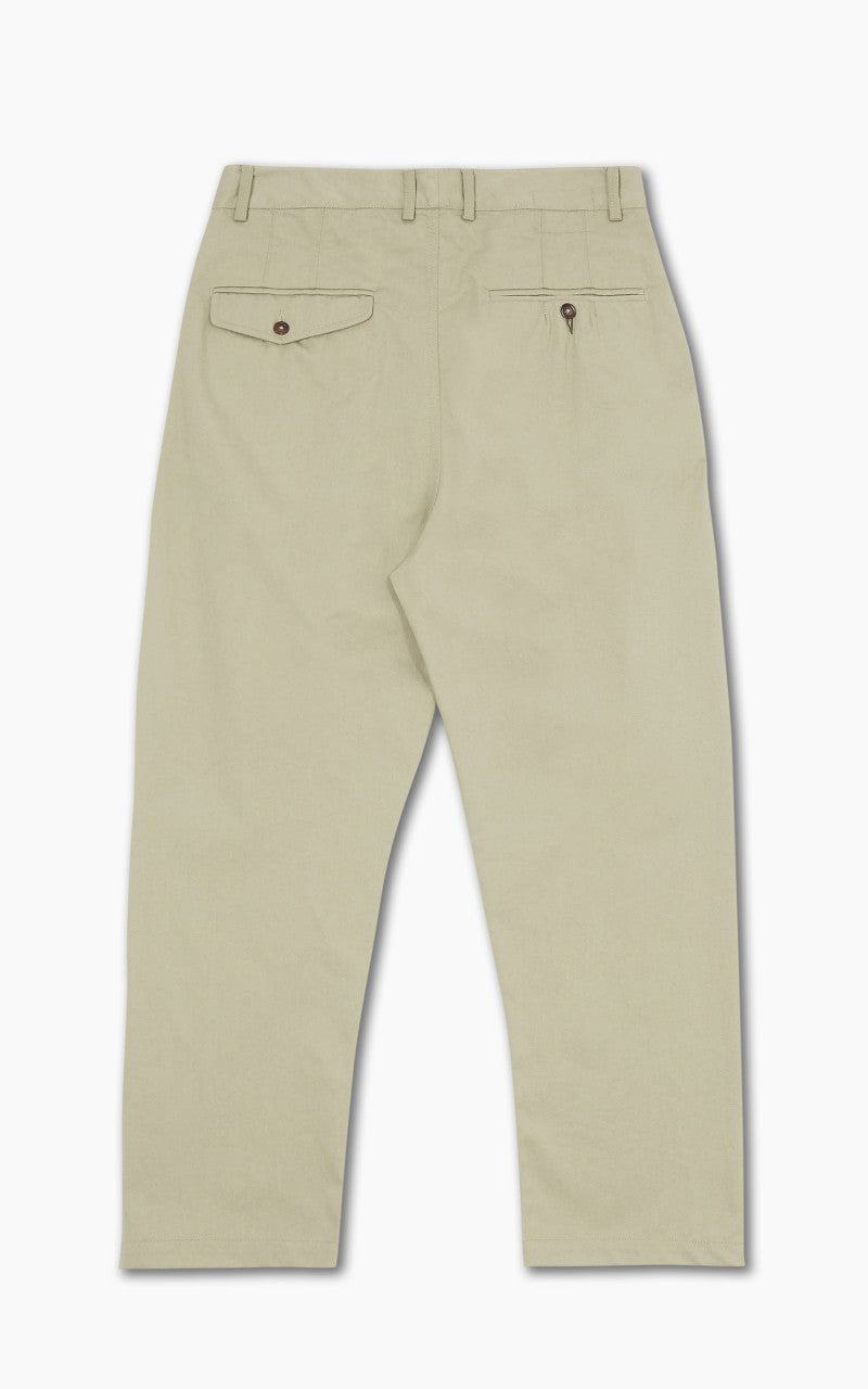 Universal Works Double Pleat Pant Twill Stone