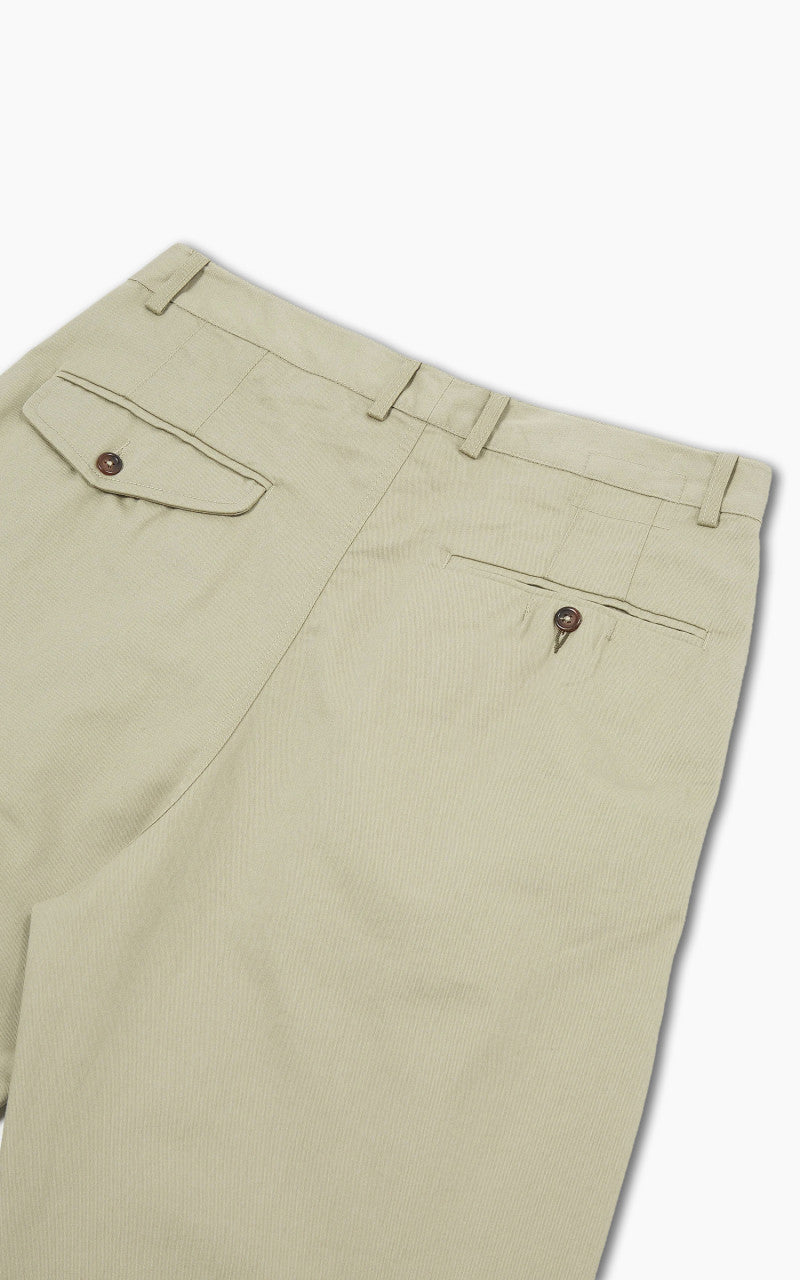 Universal Works Double Pleat Pant Twill Stone
