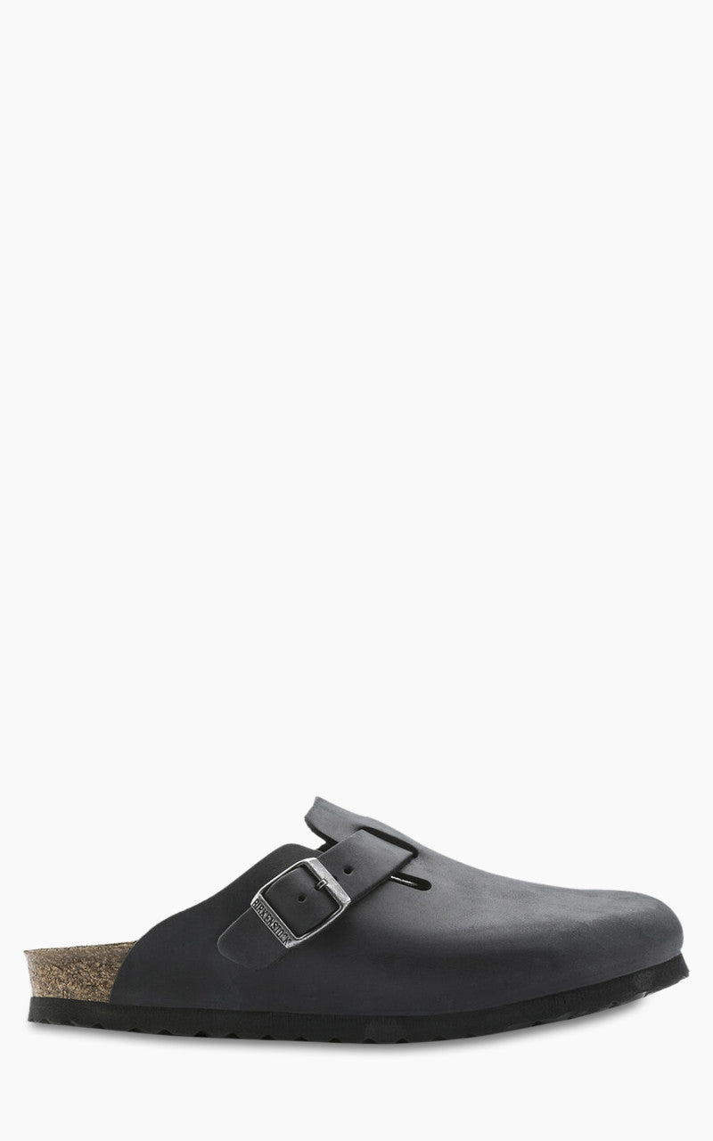 Birkenstock Boston Oiled Leather Black