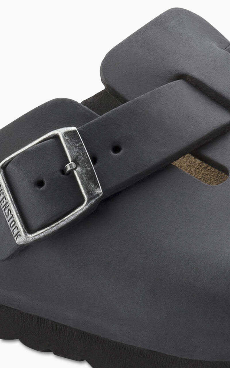 Birkenstock Boston Oiled Leather Black