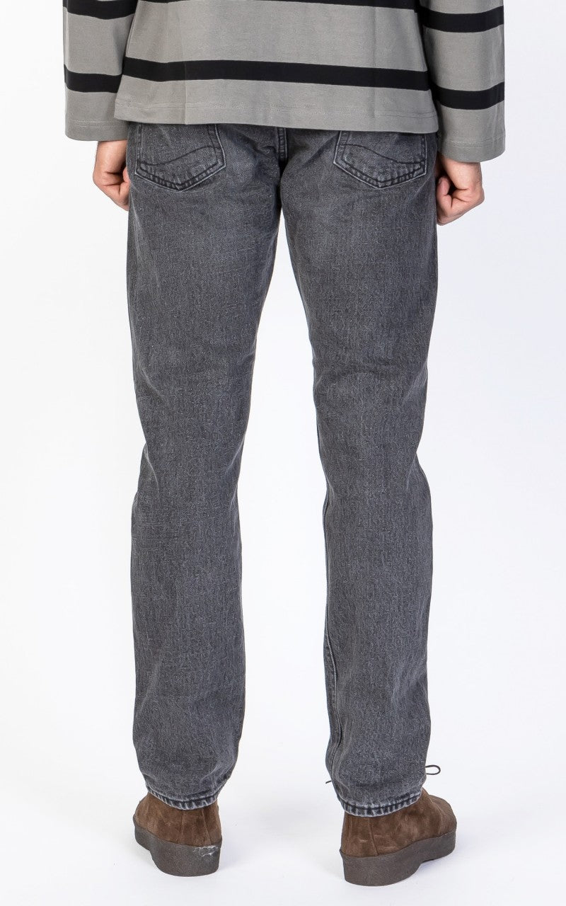 OrSlow Ivy Fit Jeans 107 Black Denim Stonewashed