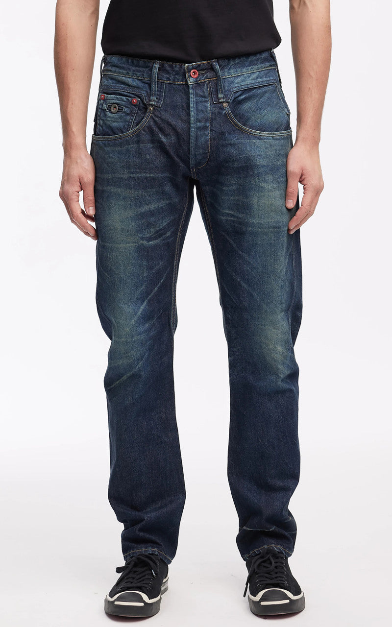 Denham Crossback Made In Japan Dark Blue