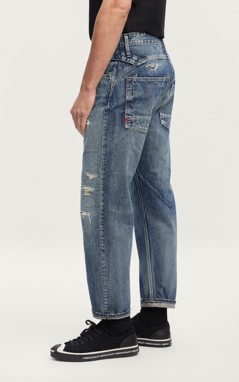 Denham Sasuke Blade Made In Japan Blue Repair Mid Blue