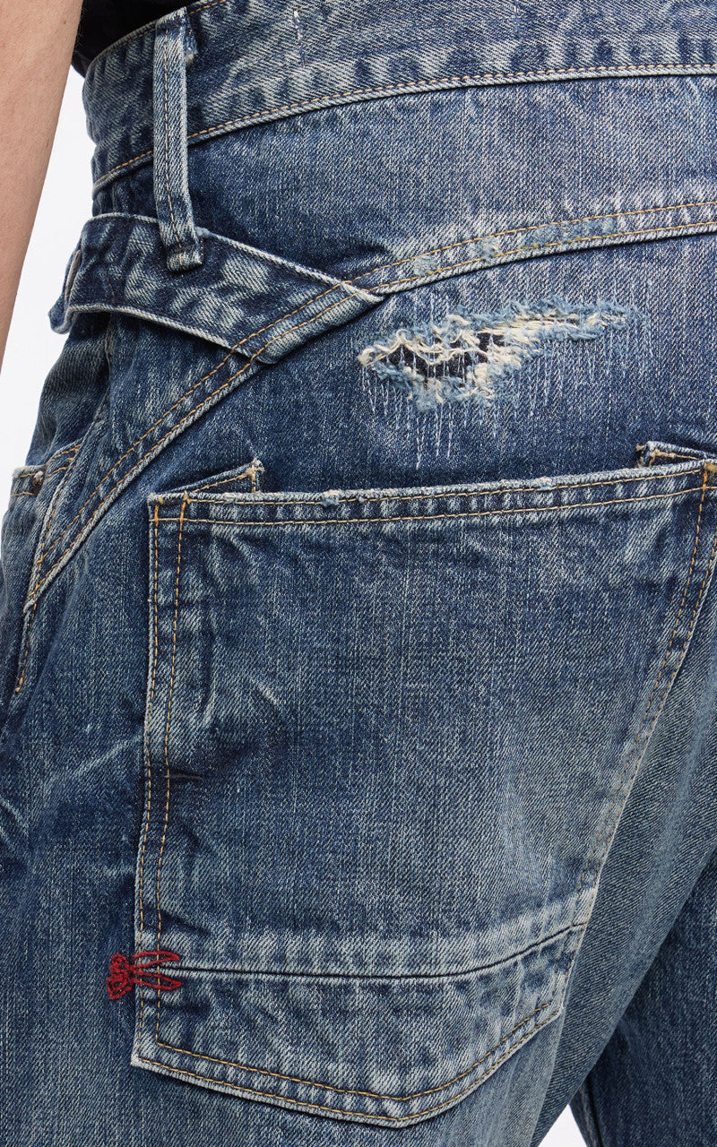 Denham Sasuke Blade Made In Japan Blue Repair Mid Blue