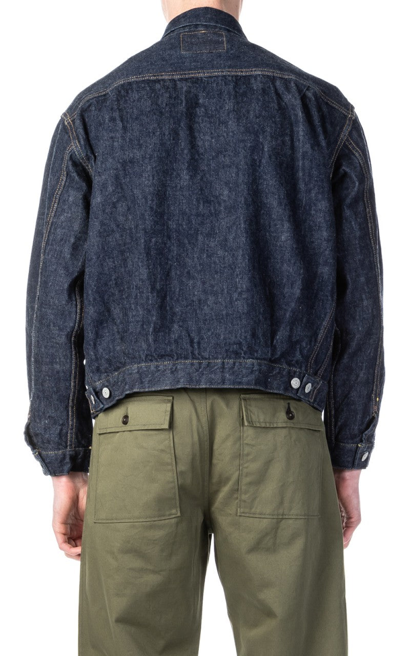 OrSlow 50s Type 2 Denim Jacket One Wash Indigo