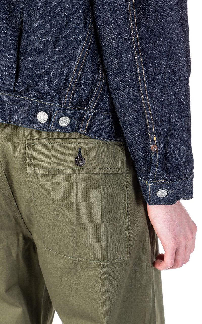 OrSlow 50s Type 2 Denim Jacket One Wash Indigo