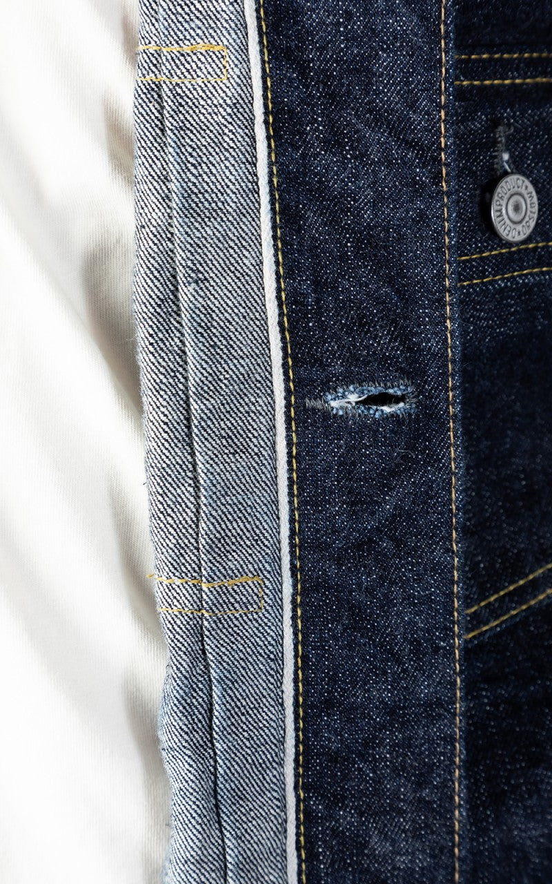 OrSlow 50s Type 2 Denim Jacket One Wash Indigo