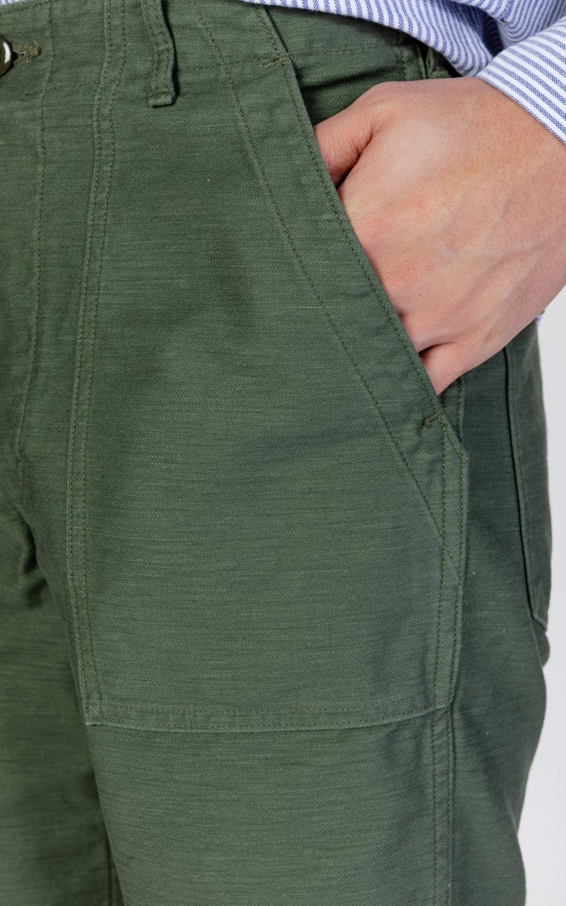 OrSlow US Army Fatigue Shorts Green