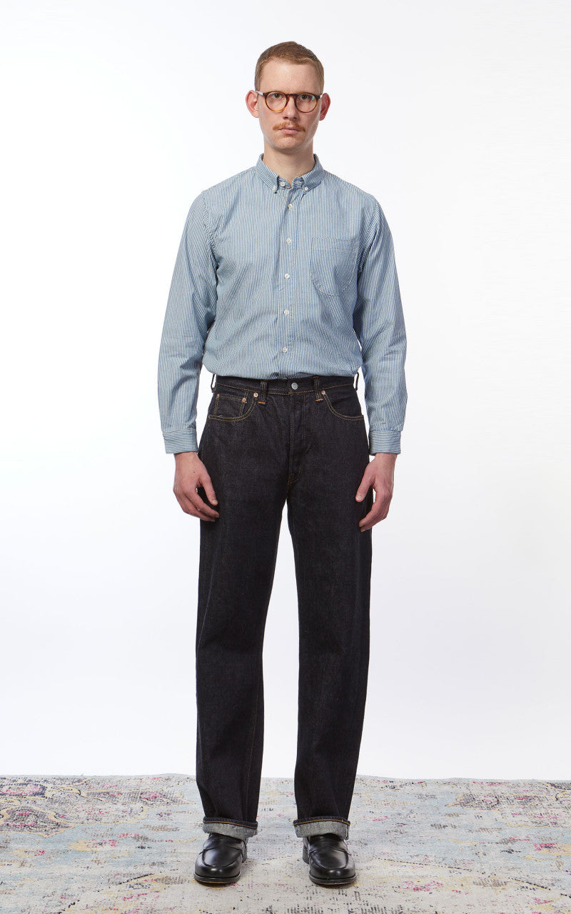 Fullcount 0105XXW Wide Selvedge Denim Heavy Ounce One Wash Indigo