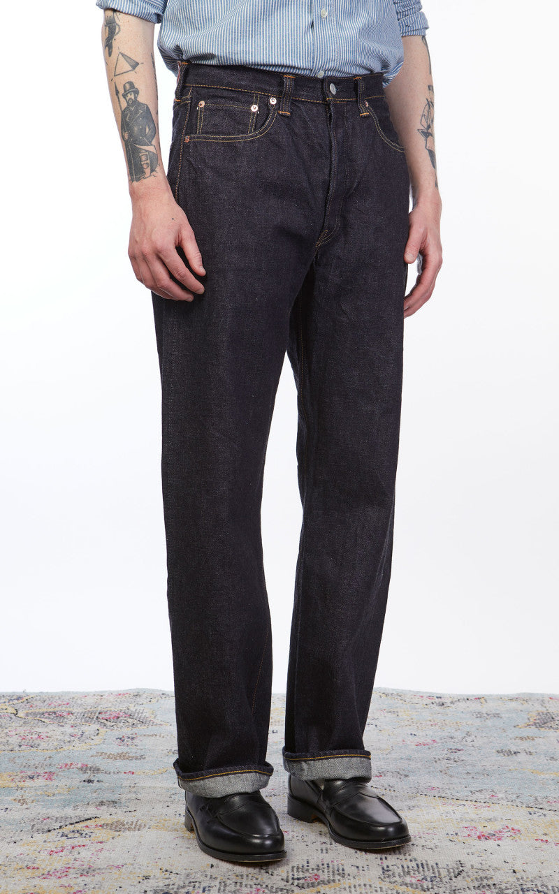 Fullcount 0105XXW Wide Selvedge Denim Heavy Ounce One Wash Indigo