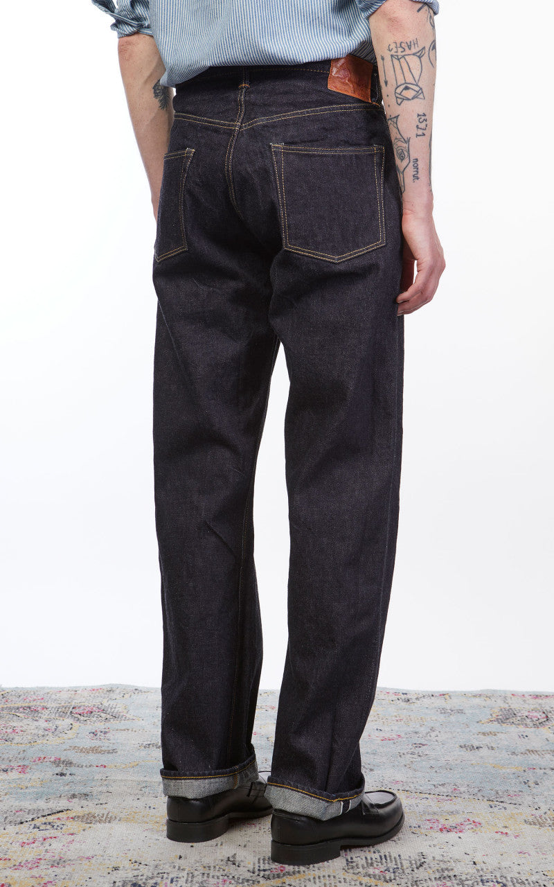 Fullcount 0105XXW Wide Selvedge Denim Heavy Ounce One Wash Indigo