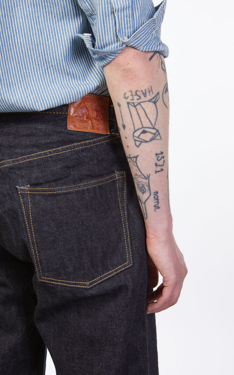 Fullcount 0105XXW Wide Selvedge Denim Heavy Ounce One Wash Indigo