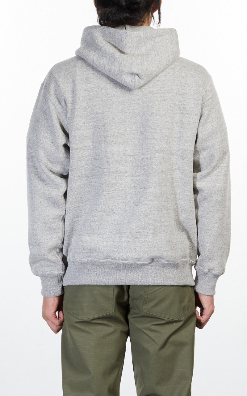 OrSlow Loopwheel Hooded Sweater Heather Grey
