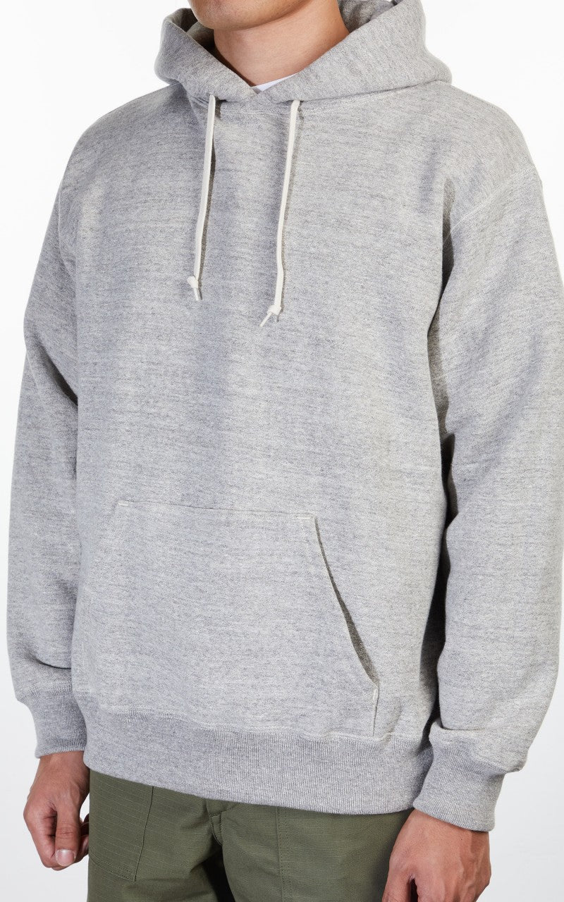 OrSlow Loopwheel Hooded Sweater Heather Grey