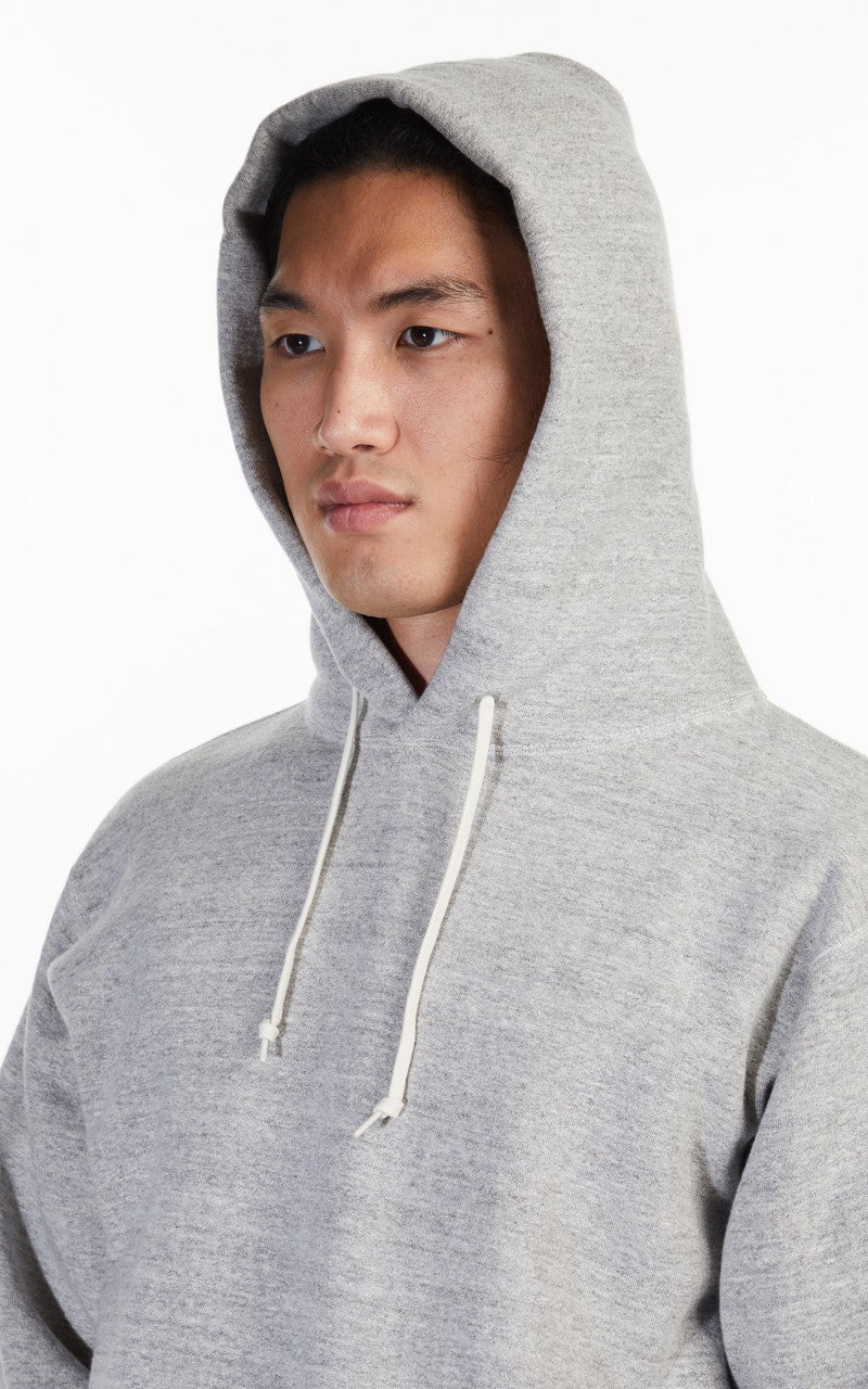 OrSlow Loopwheel Hooded Sweater Heather Grey