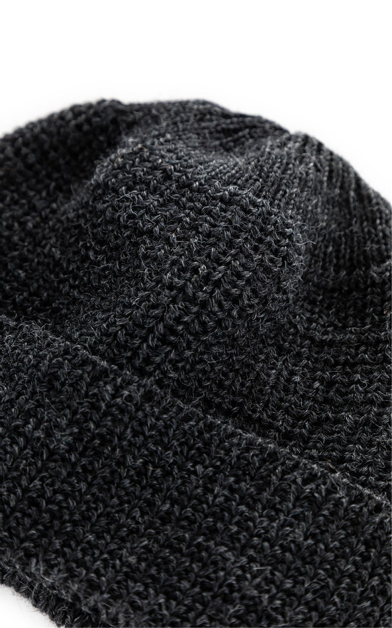 Leuchtfeuer-Strickwaren Leuchtfeuer Walfänger Knit Wool Beanie Anthracite