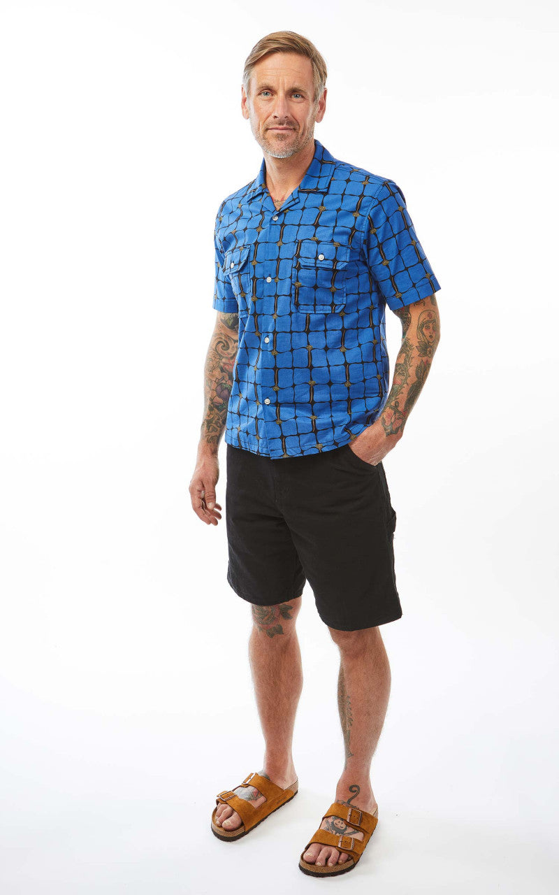 Rogue Territory Infantry S/S Shirt Blue Lotus