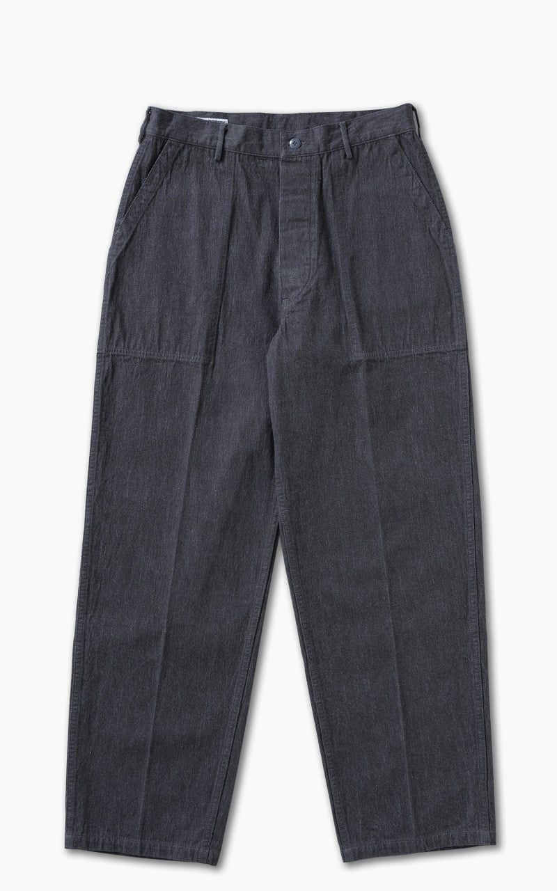 Kaptain Sunshine Baker Denim Pants Grey