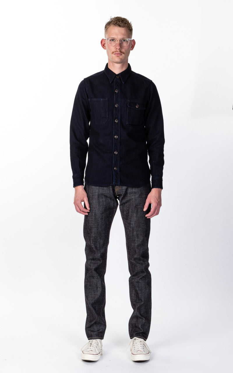 Momotaro Jeans 0405-82IE Indigo Selvedge Texture Denim GTB Embroidery 16oz