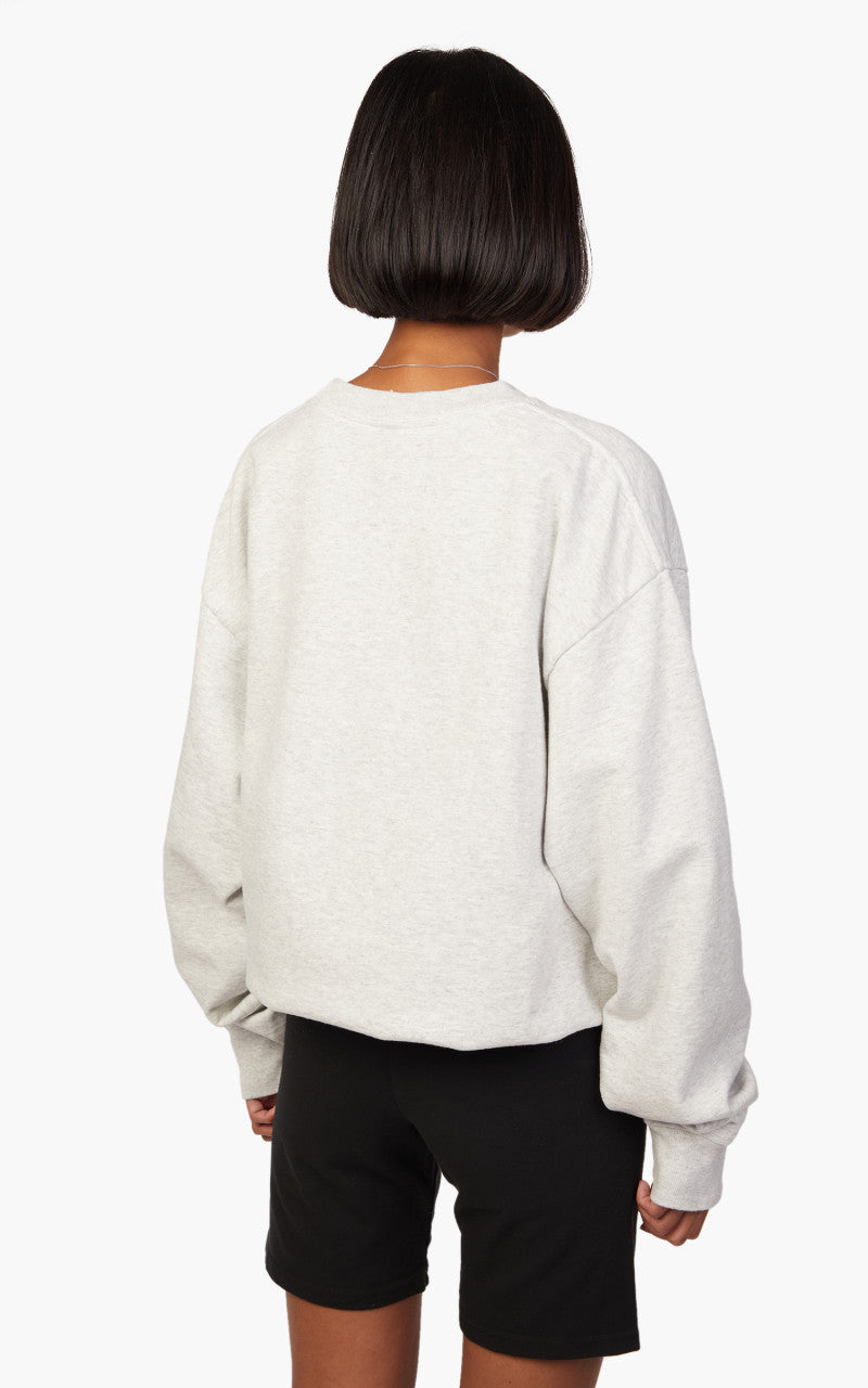 Sporty & Rich Studio Crewneck Heather Grey/Black