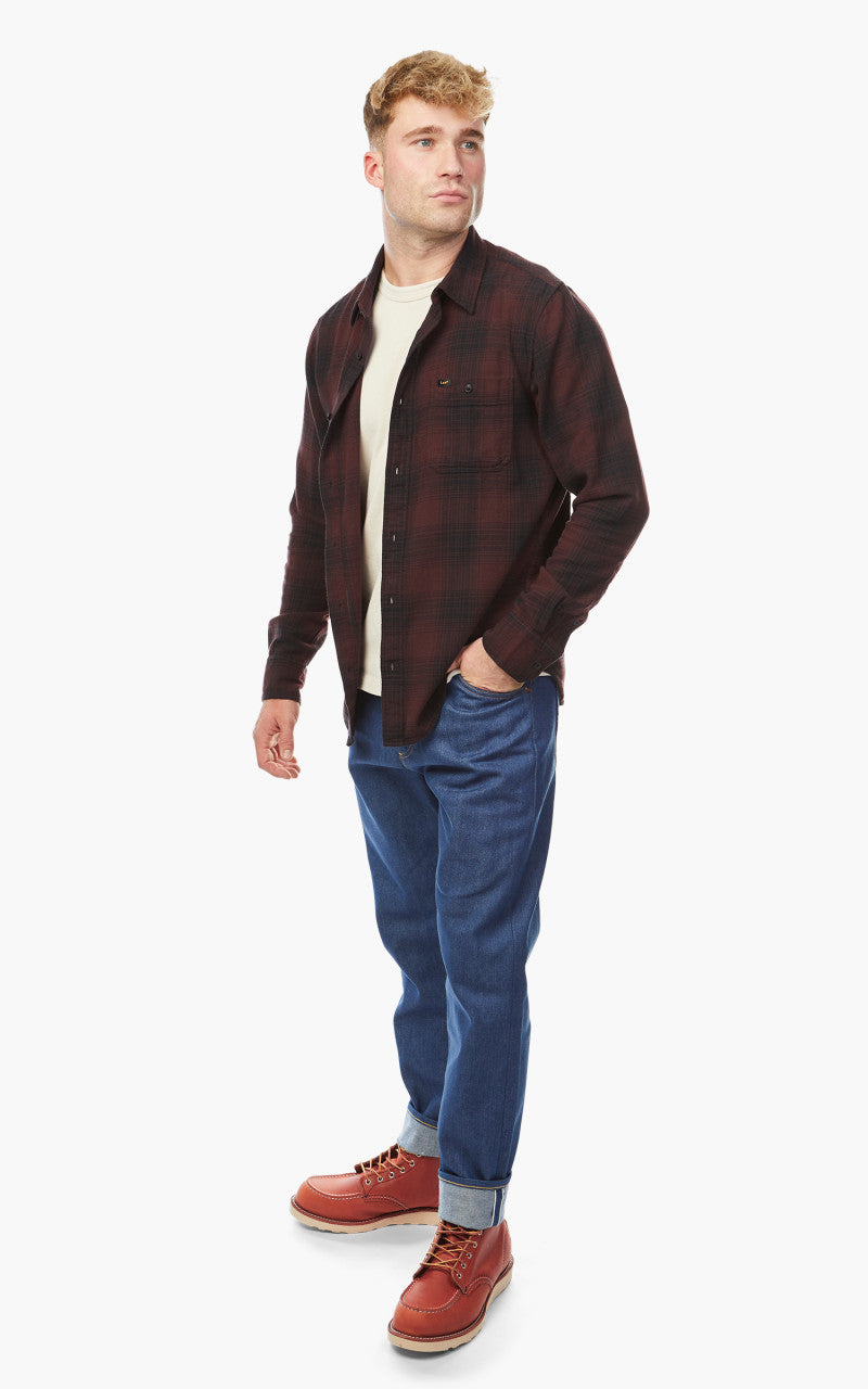 Lee Leesure Shirt Velvet Beet