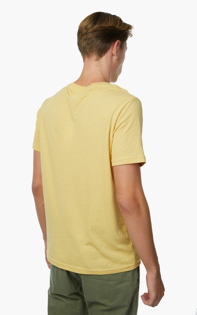Merz b. Schwanen TRCT40 Crew Neck Print Tee Corn