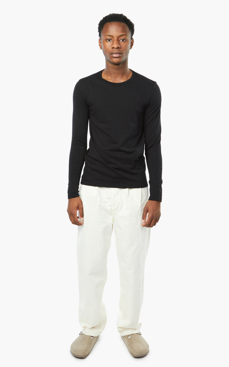 Merz b. Schwanen 1950sLS Tee Deep Black