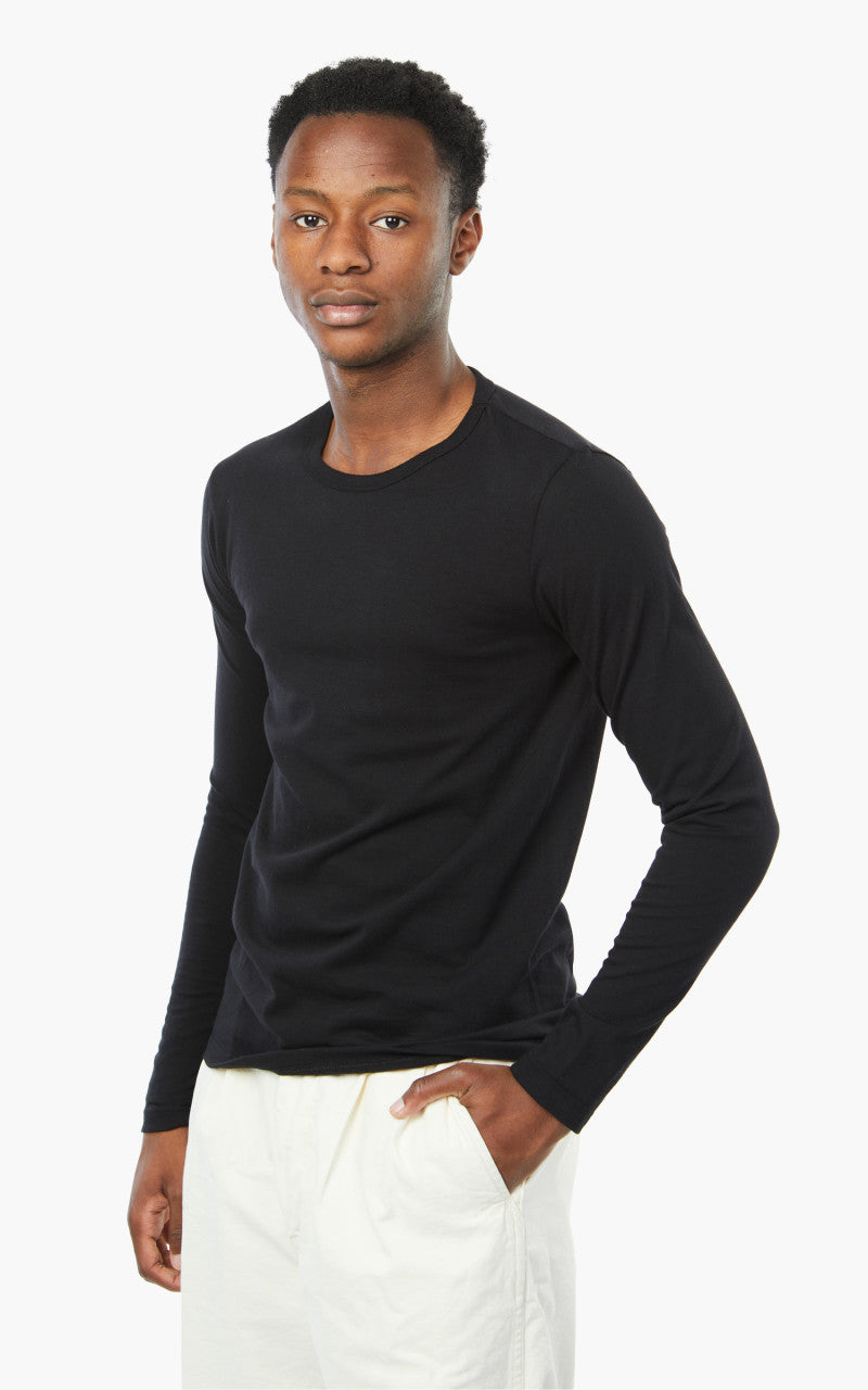 Merz b. Schwanen 1950sLS Tee Deep Black