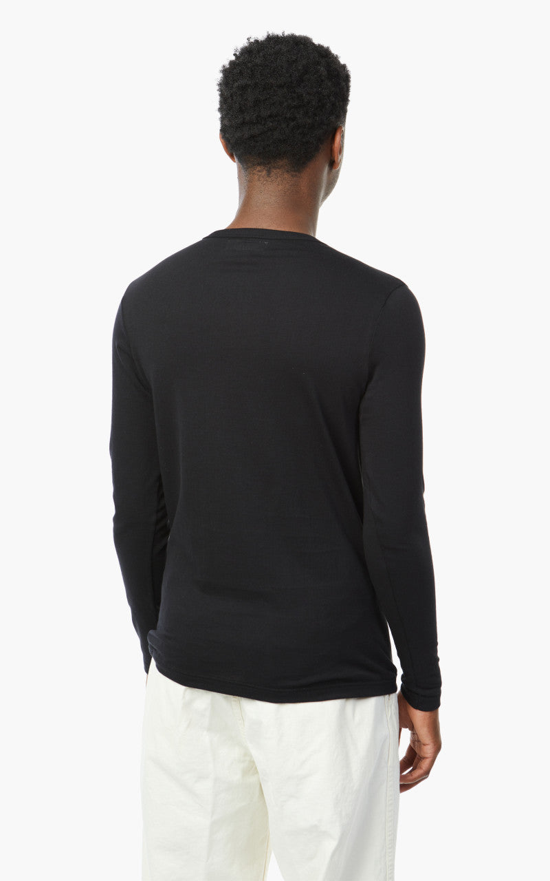 Merz b. Schwanen 1950sLS Tee Deep Black