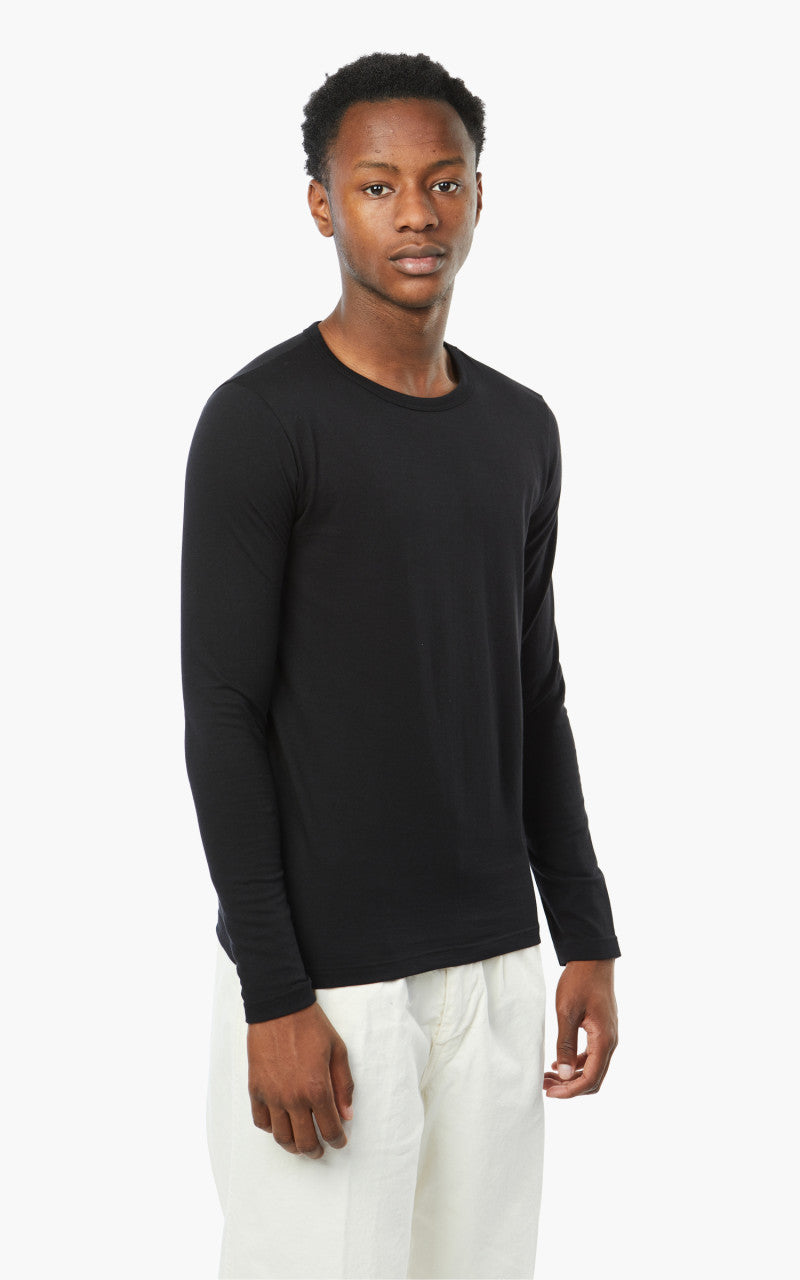 Merz b. Schwanen 1950sLS Tee Deep Black