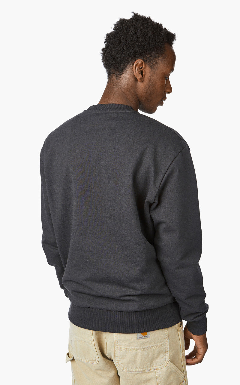 Deus Ex Machina Garrison Plain Crew Anthracite