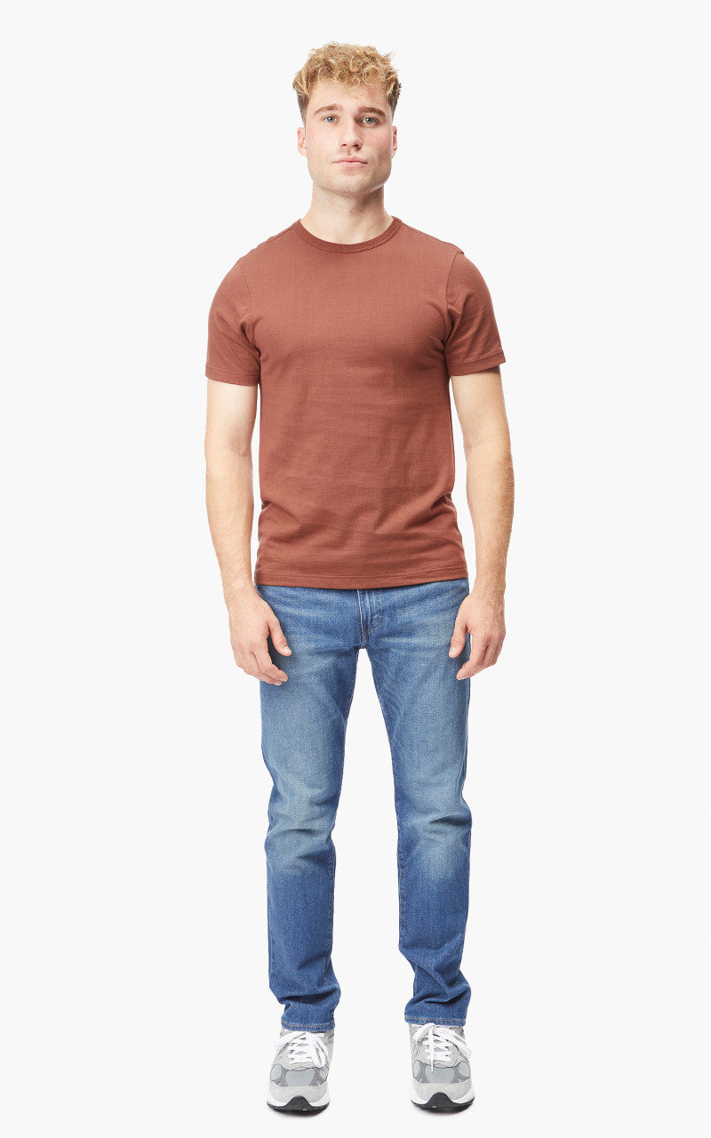 Merz b. Schwanen 1950s Crew Neck Tee Tan