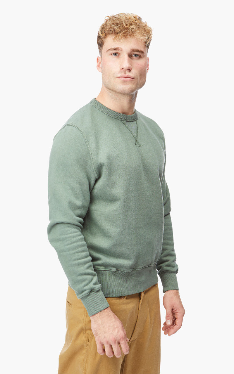 Merz b. Schwanen CSW28 Sweatshirt Green Stone