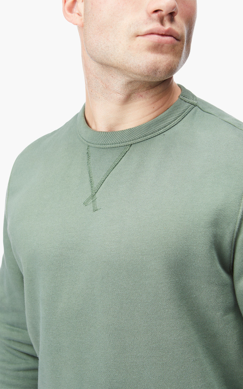 Merz b. Schwanen CSW28 Sweatshirt Green Stone