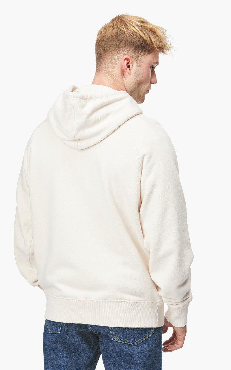 Edwin x Apollo Thomas Ninkyo Eiga Hoodie Sweat Heavy Felpa Whisper White
