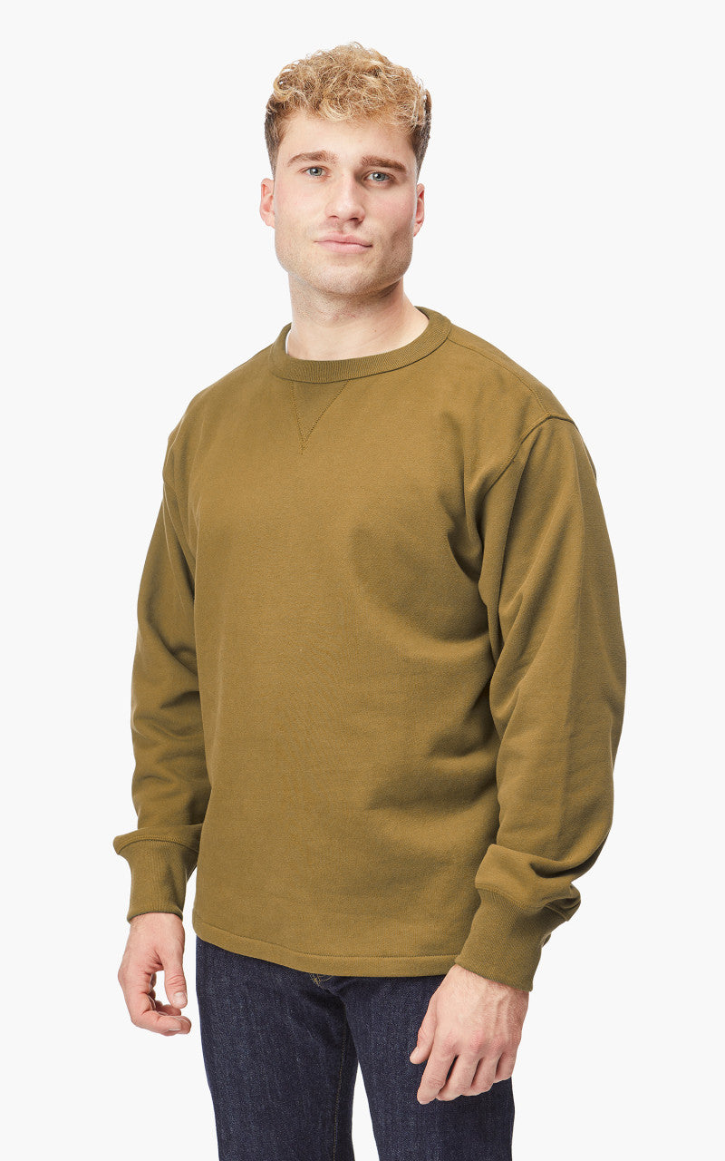 Levi's® Made & Crafted Crew Neck Sweatshirt Brown