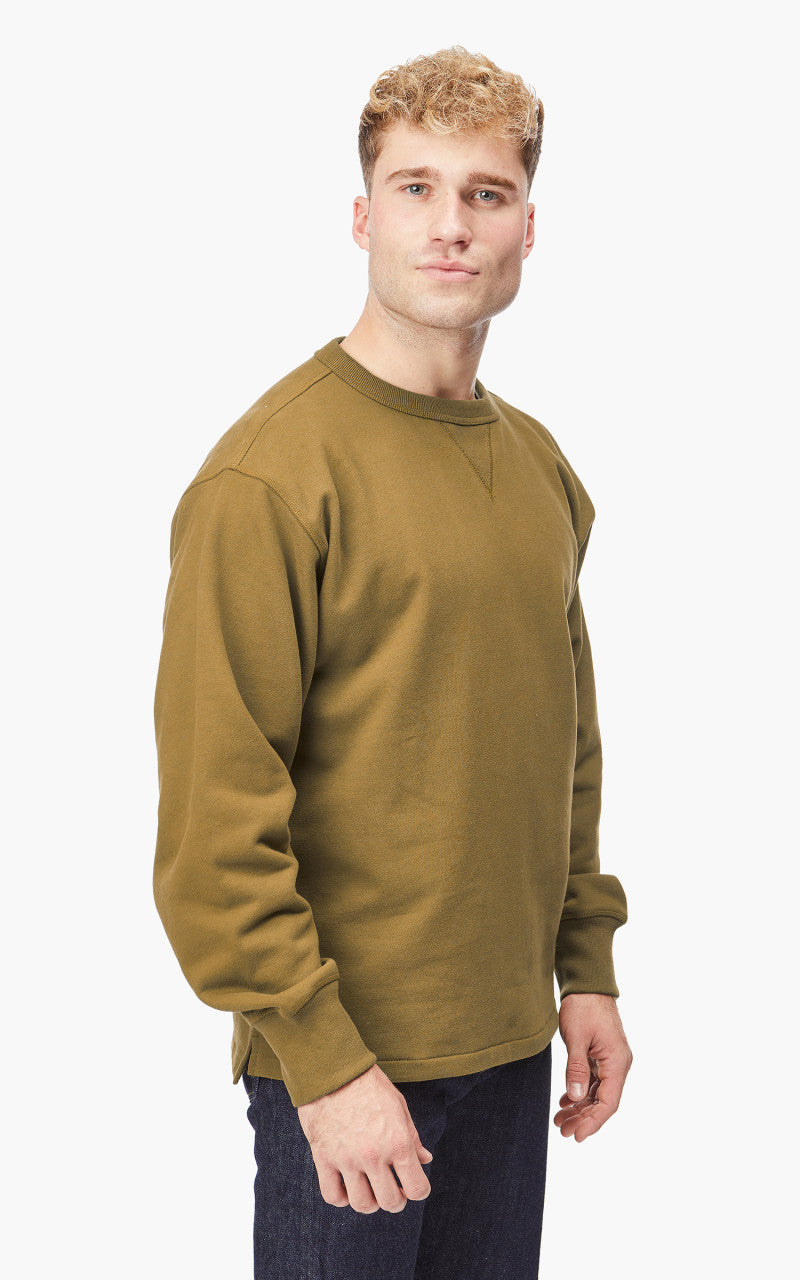 Levi's® Made & Crafted Crew Neck Sweatshirt Brown
