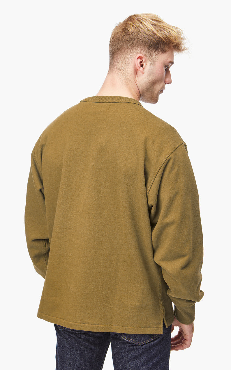 Levi's® Made & Crafted Crew Neck Sweatshirt Brown