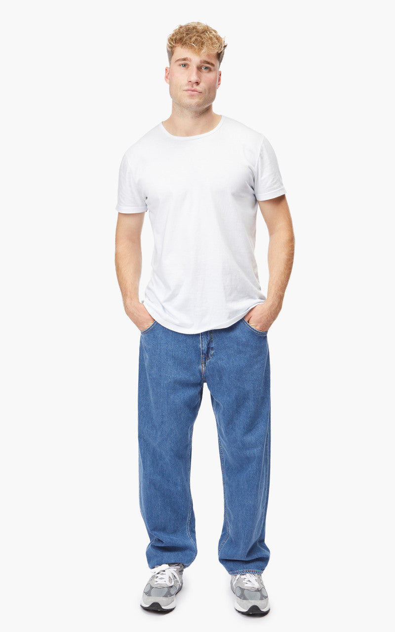 Edwin Tyrell Pant Nicola Blue Denim Blue Light Marble Wash 11.6oz