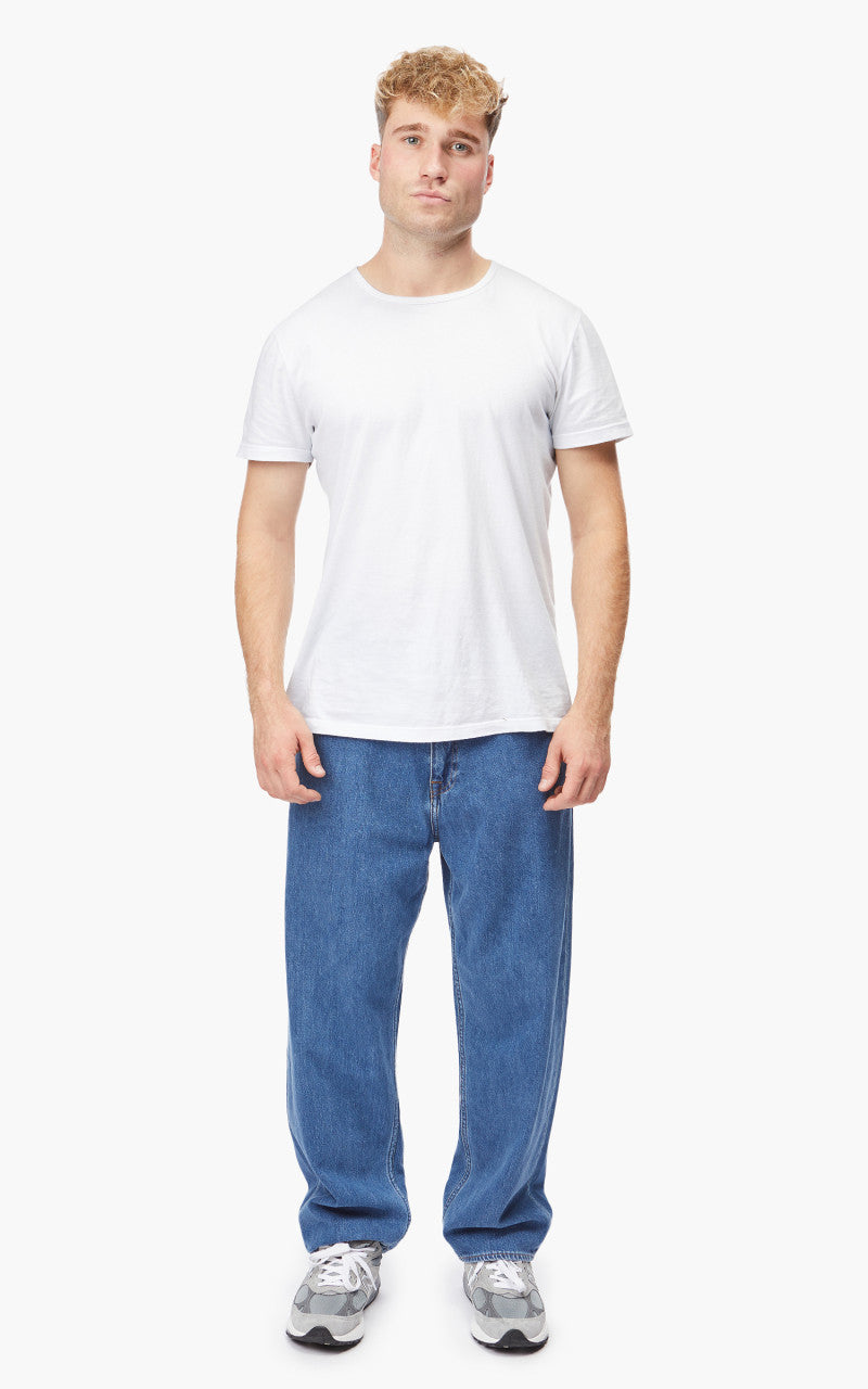 Edwin Tyrell Pant Nicola Blue Denim Blue Light Marble Wash 11.6oz