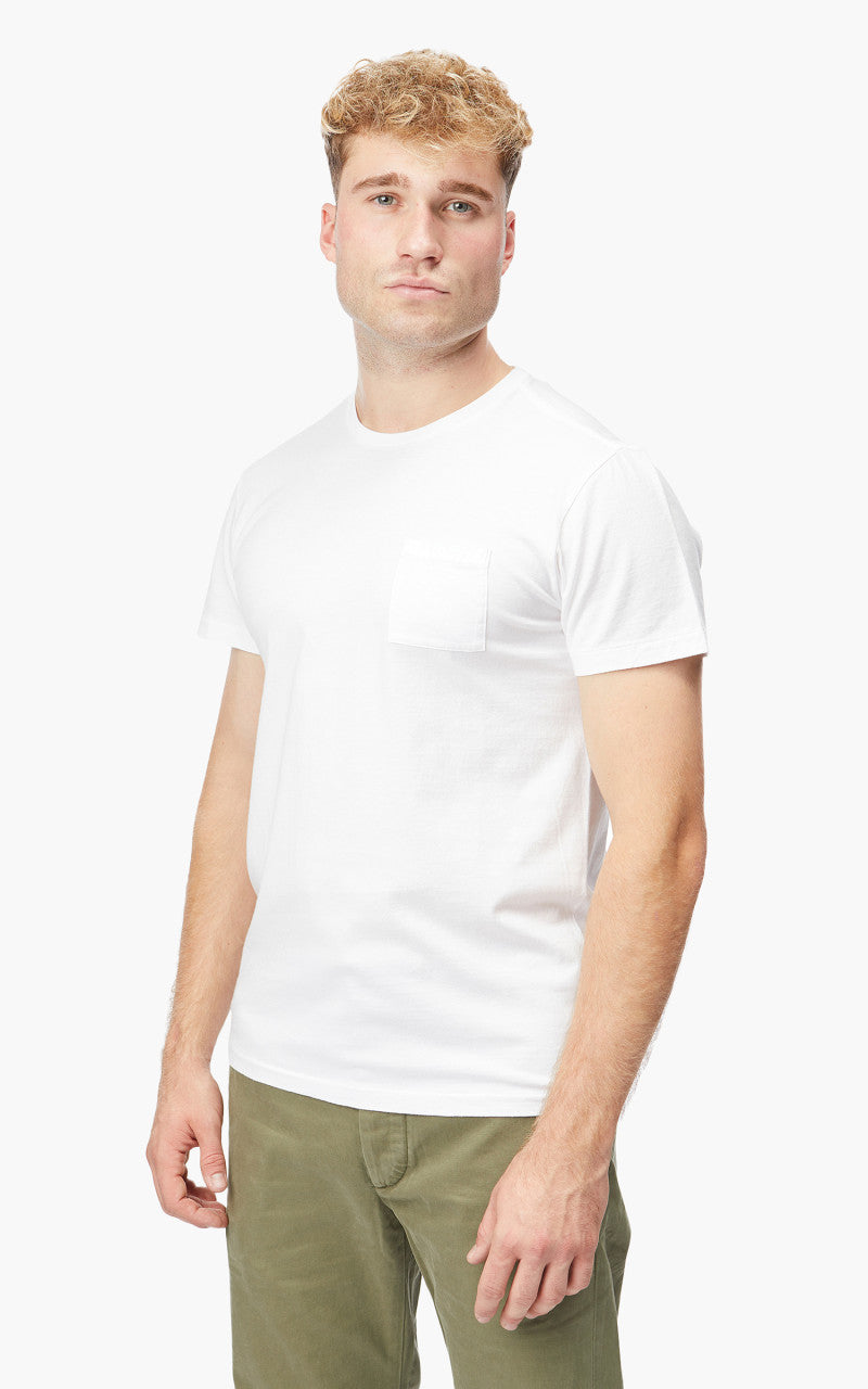 RRL Tube Pocket Tee White