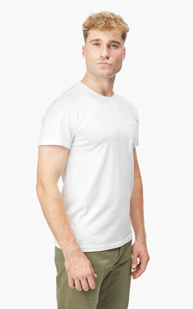 RRL Tube Pocket Tee White
