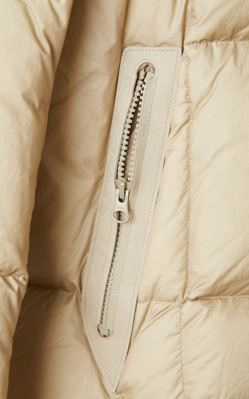 Ten C Sniper Combo Down Jacket Pale Taupe