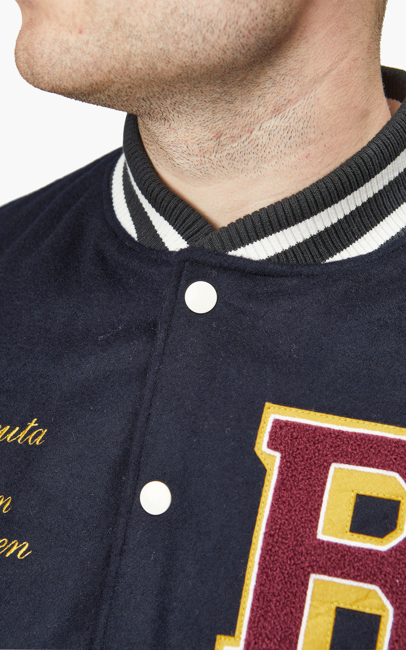Baracuta Varsity Jacket Night Blue