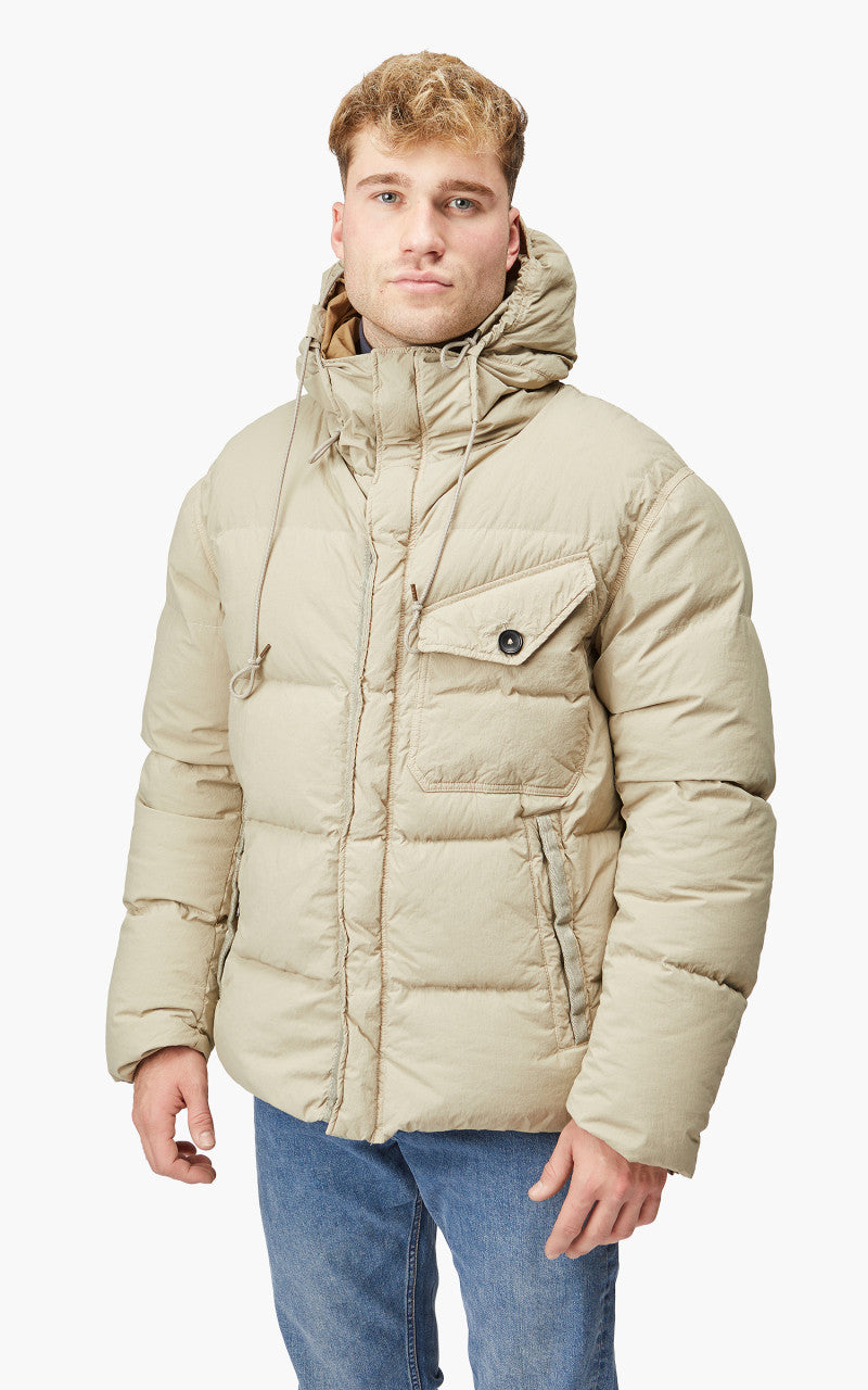 Ten C Survival Down Jacket Pale Taupe