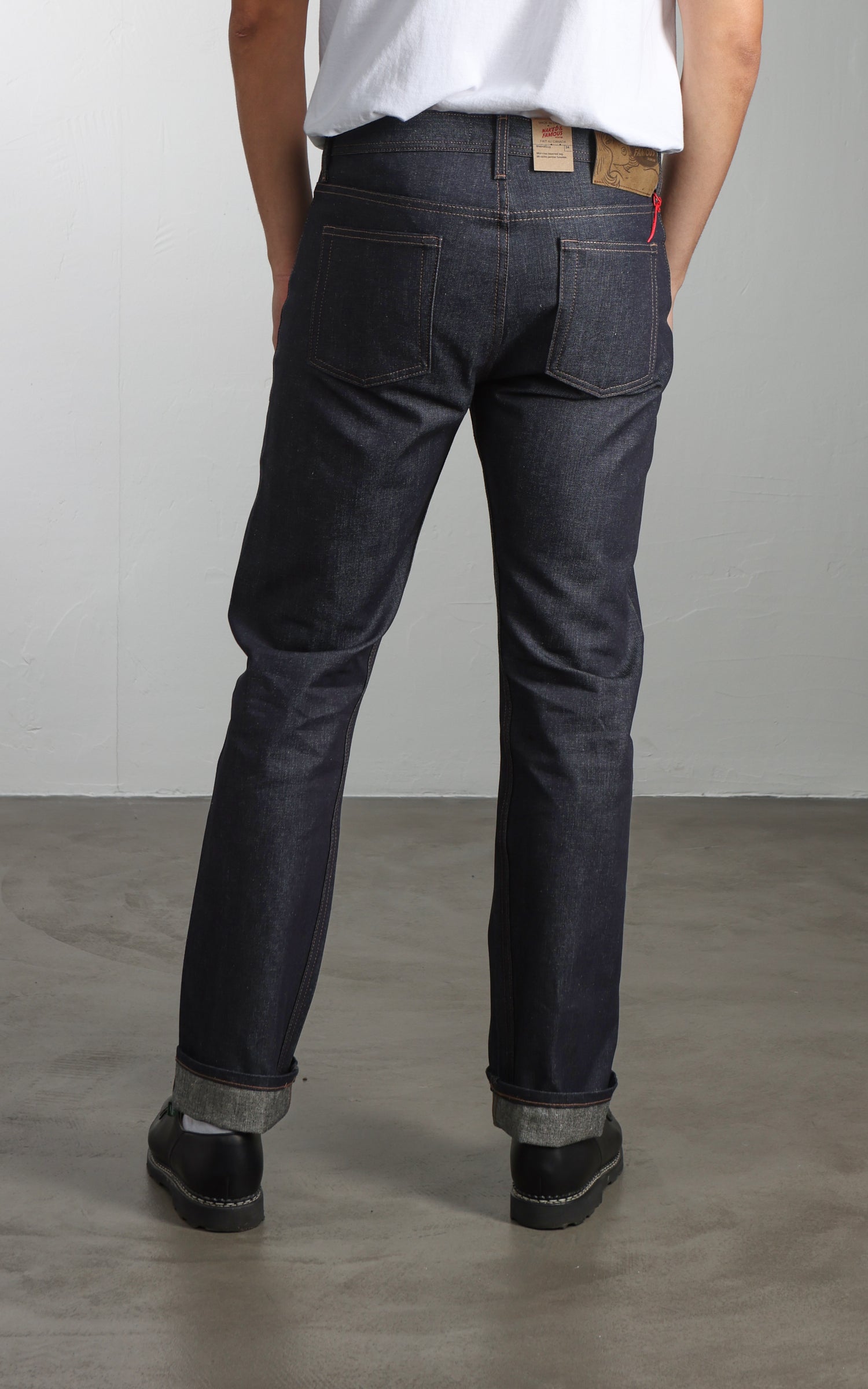 Naked & Famous Denim Weird Guy Hemp Blend Selvedge Indigo 11oz