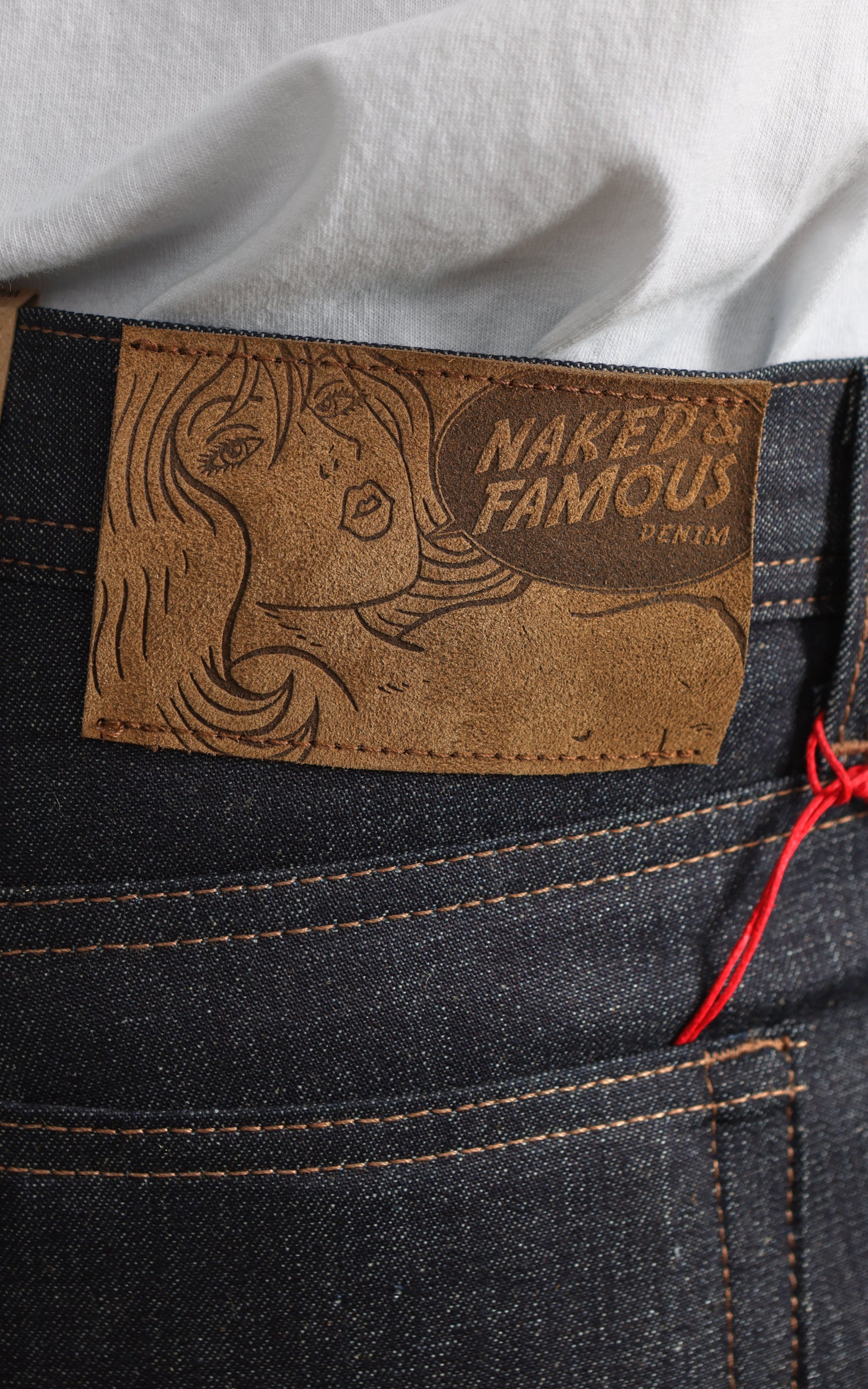 Naked & Famous Denim Weird Guy Hemp Blend Selvedge Indigo 11oz
